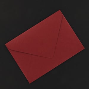 Geschenk-Umschlag "Red Glamour" (A7, groß) - Hauptansicht