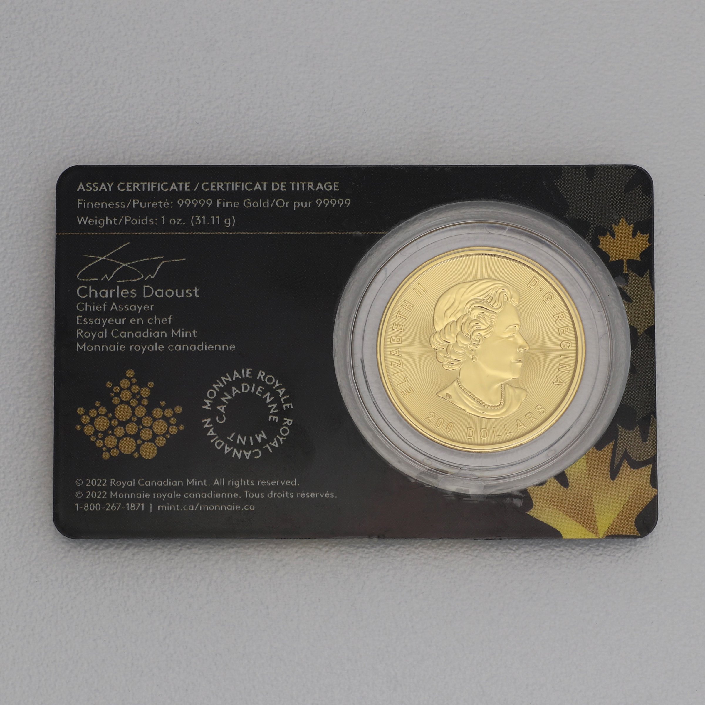 Goldmünze 1oz "Prospecting for Gold" 2022 Klondike Gold Rush (Kanada) - Detailansicht 1