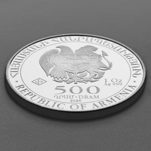 Silbermünze 1oz "Arche Noah" aktueller Jahrgang (Armenien) - Miniaturansicht 4