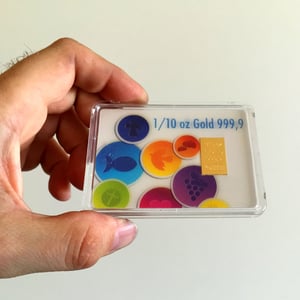 Goldbarren 1/10oz "Zur Kommunion" (Flip) - Miniaturansicht 4