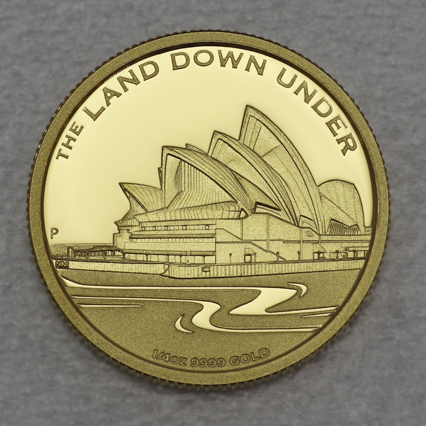 Goldmünze 1/4oz "Sydney Opera House" 2013 Land down under (Australien) - Hauptansicht