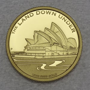 Goldmünze 1/4oz "Sydney Opera House" 2013 Land down under (Australien) - Hauptansicht