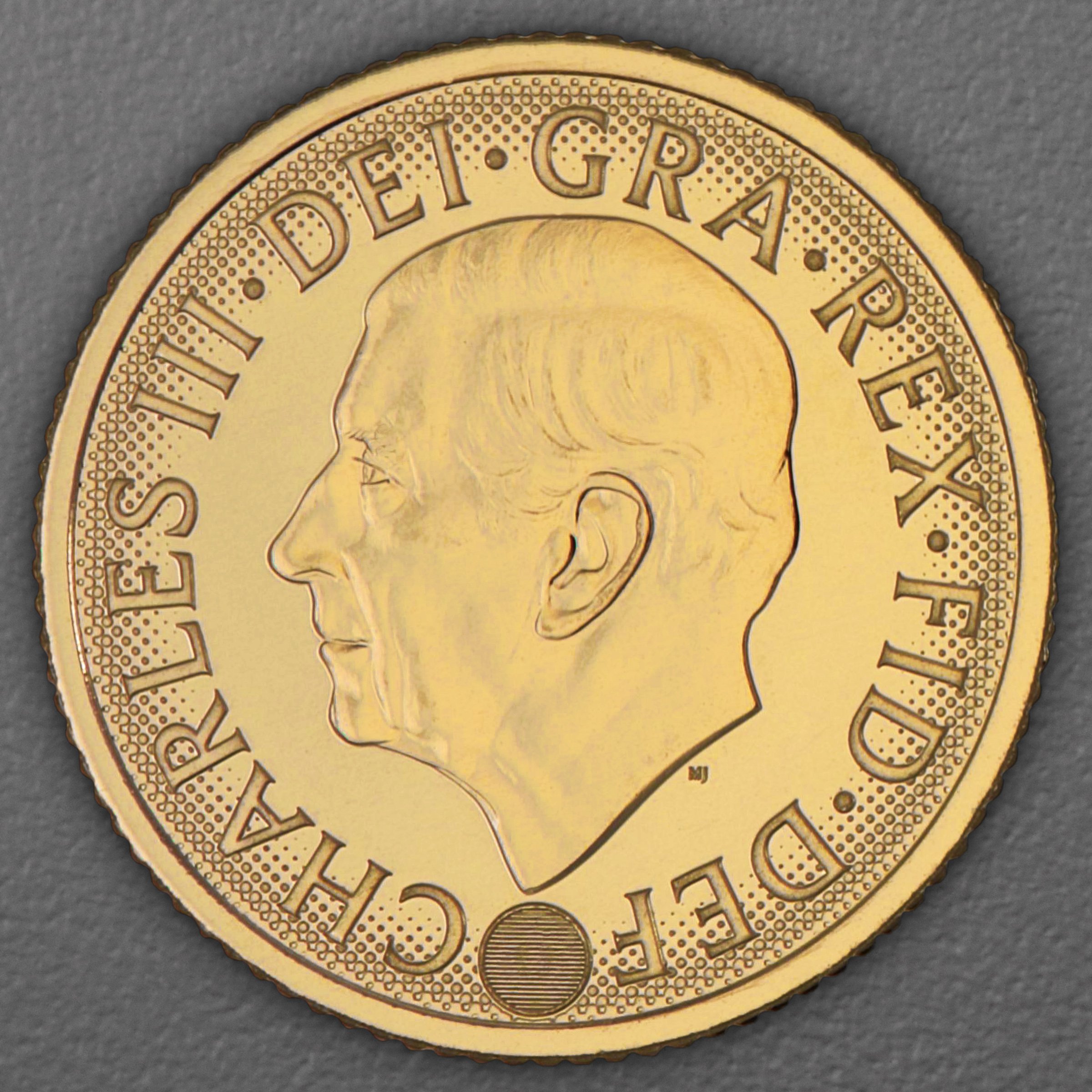 Goldmünze 1/2 Sovereign "Charles III." 2026 (Großbritannien) - Detailansicht 1