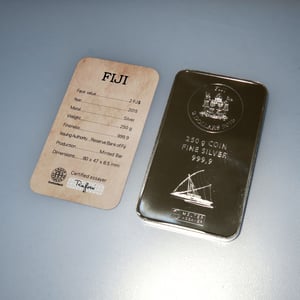 Münzbarren 250g "Fiji" (ARGOR-HERAEUS) geprägt - Miniaturansicht 2