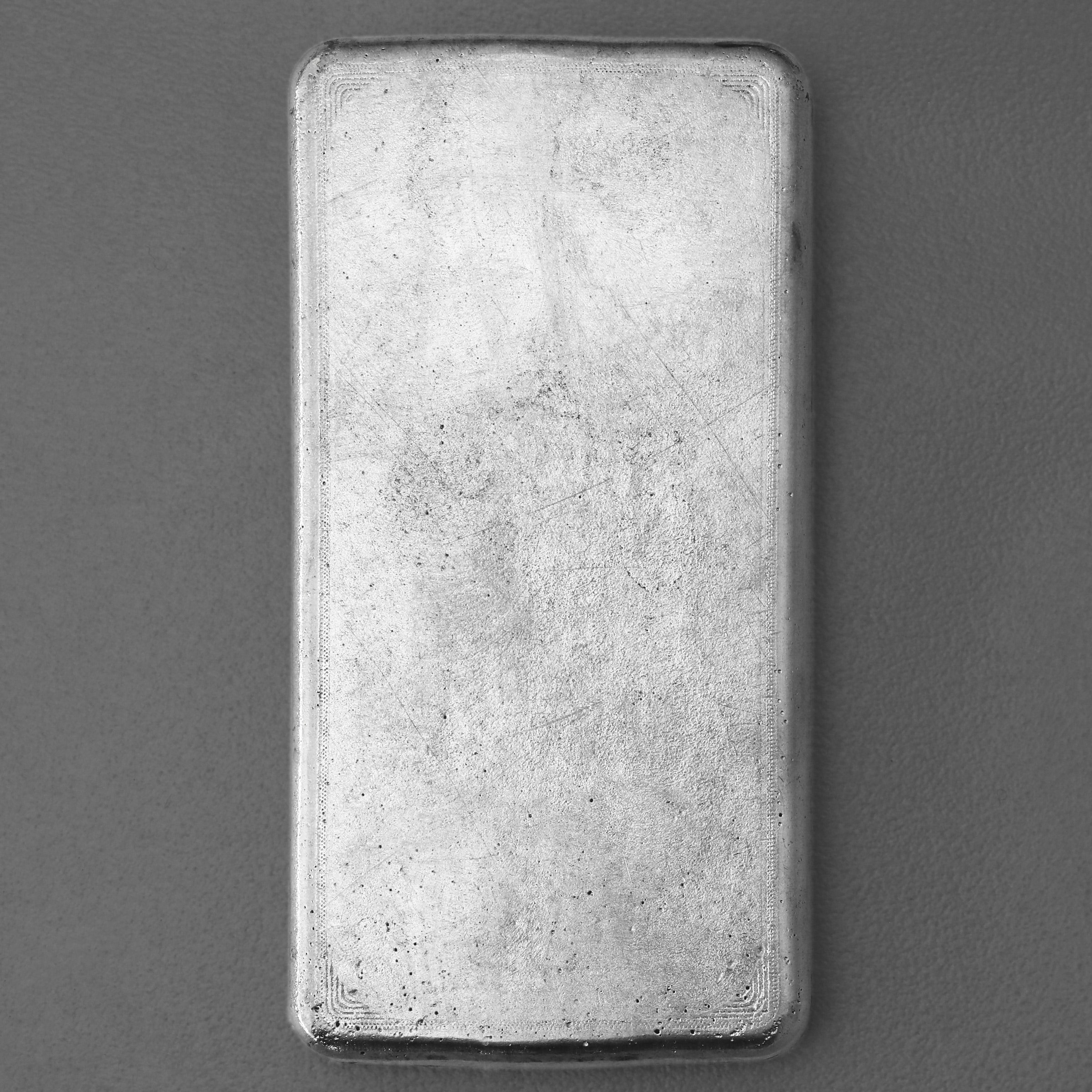 Silberbarren 1kg Perth Mint, gegossen - Detailansicht 1