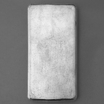 Silberbarren 1kg Perth Mint, gegossen - Miniaturansicht 2