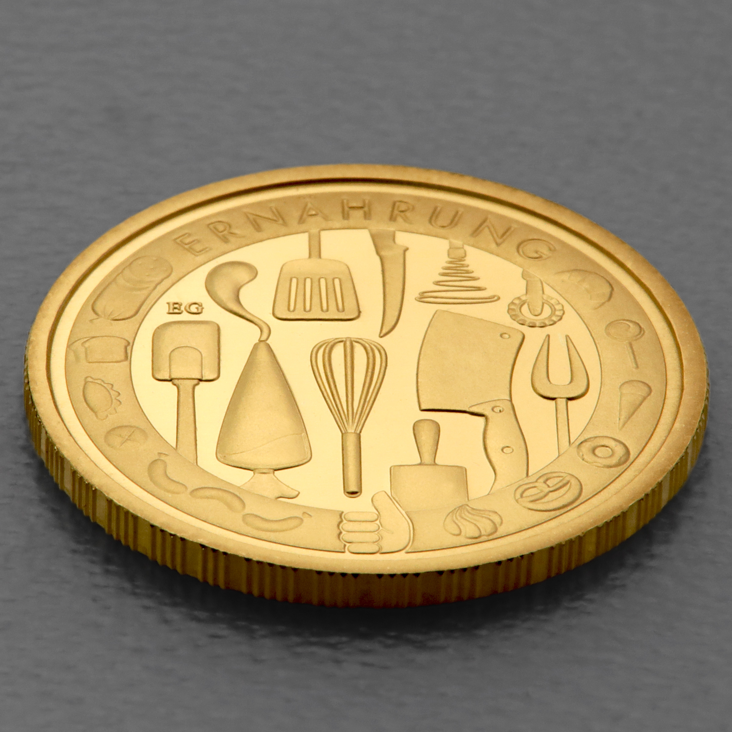 Goldmünze 50 Euro "Ernährung" 2023 Deutsches Handwerk (Deutschland) - Detailansicht 2