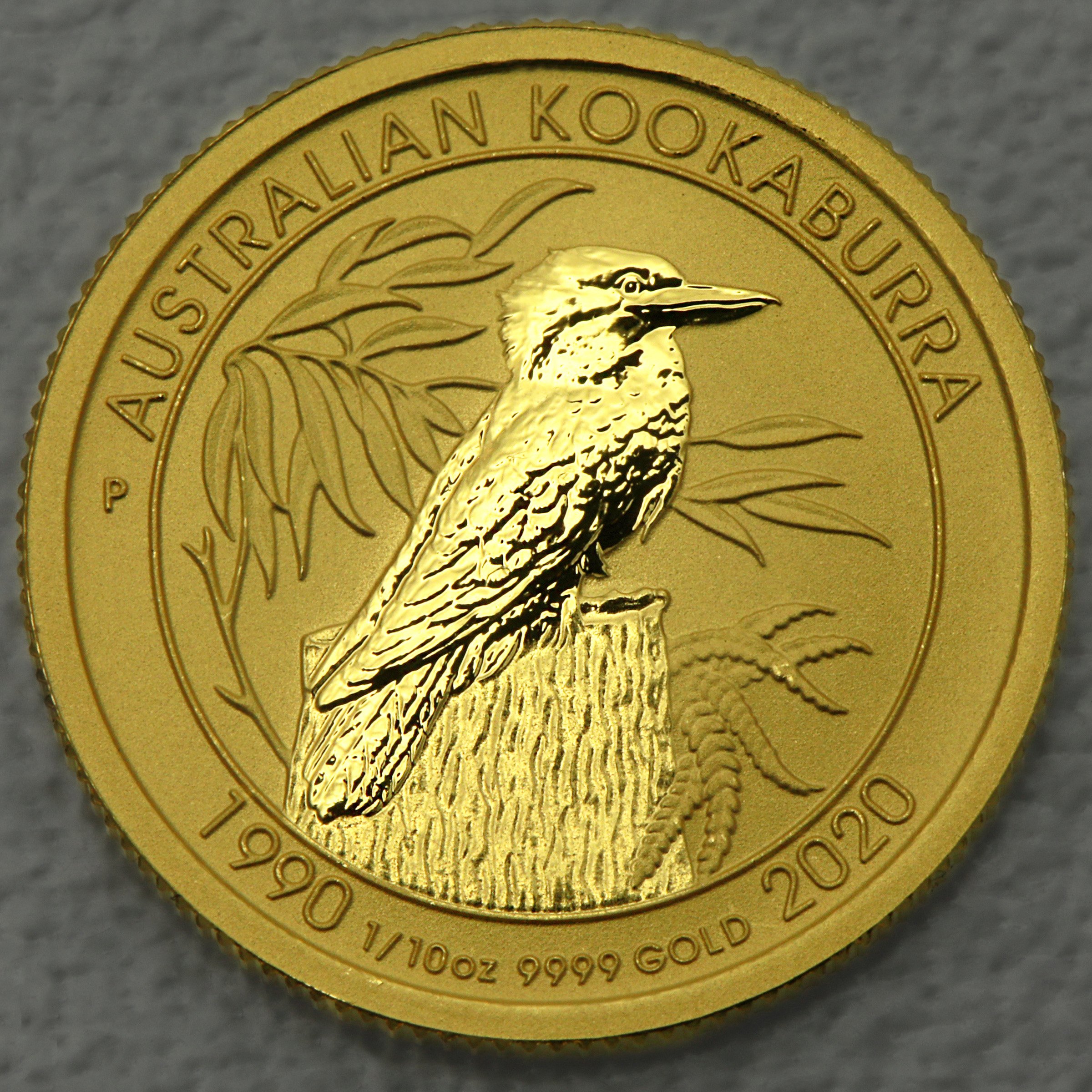 Goldmünze 1/10oz "Kookaburra" 2020 (Australien) - Hauptansicht