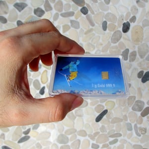 Goldbarren 1g "Für alle Fälle/Sport" (Flip) - Miniaturansicht 4
