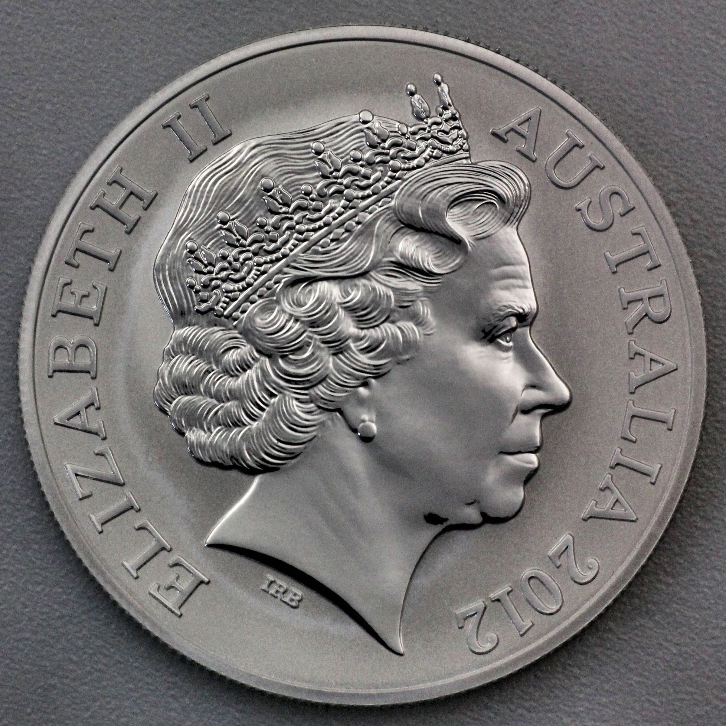 Silbermünze 1oz "Känguru" 2012 Royal Australian Mint (Australien) - Detailansicht 1