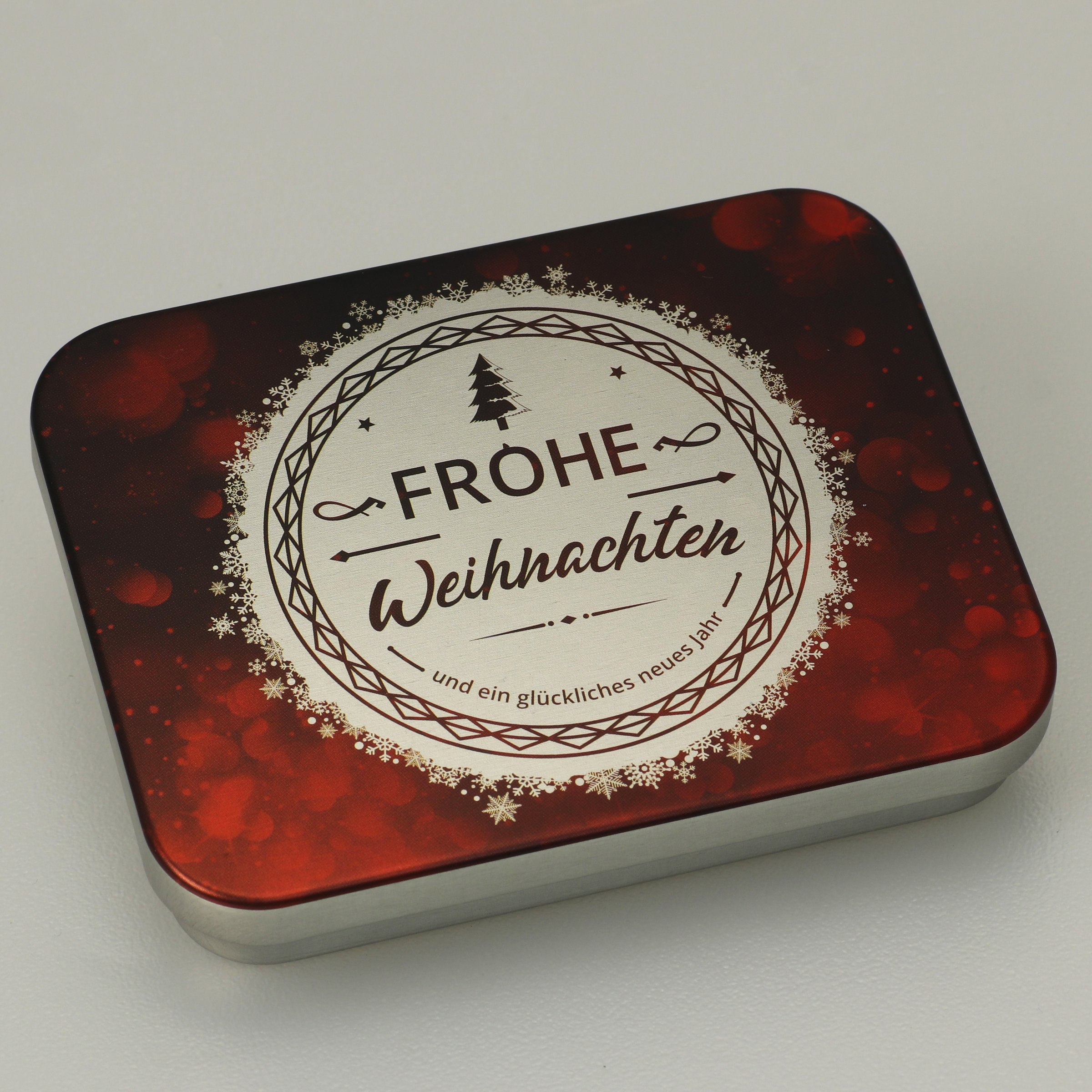 Geschenk-Box "Frohe Weihnachten" (eckig) - Detailansicht 1