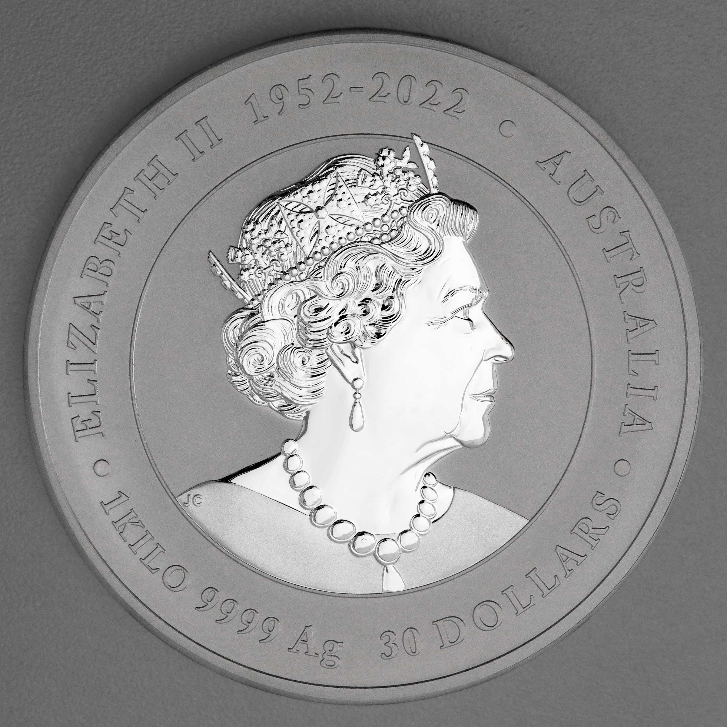 Silbermünze 1kg "Drache" 2024 Lunar III – Year of the Dragon (Australien) 19% - Detailansicht 1