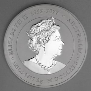 Silbermünze 1kg "Drache" 2024 Lunar III – Year of the Dragon (Australien) 19% - Miniaturansicht 2