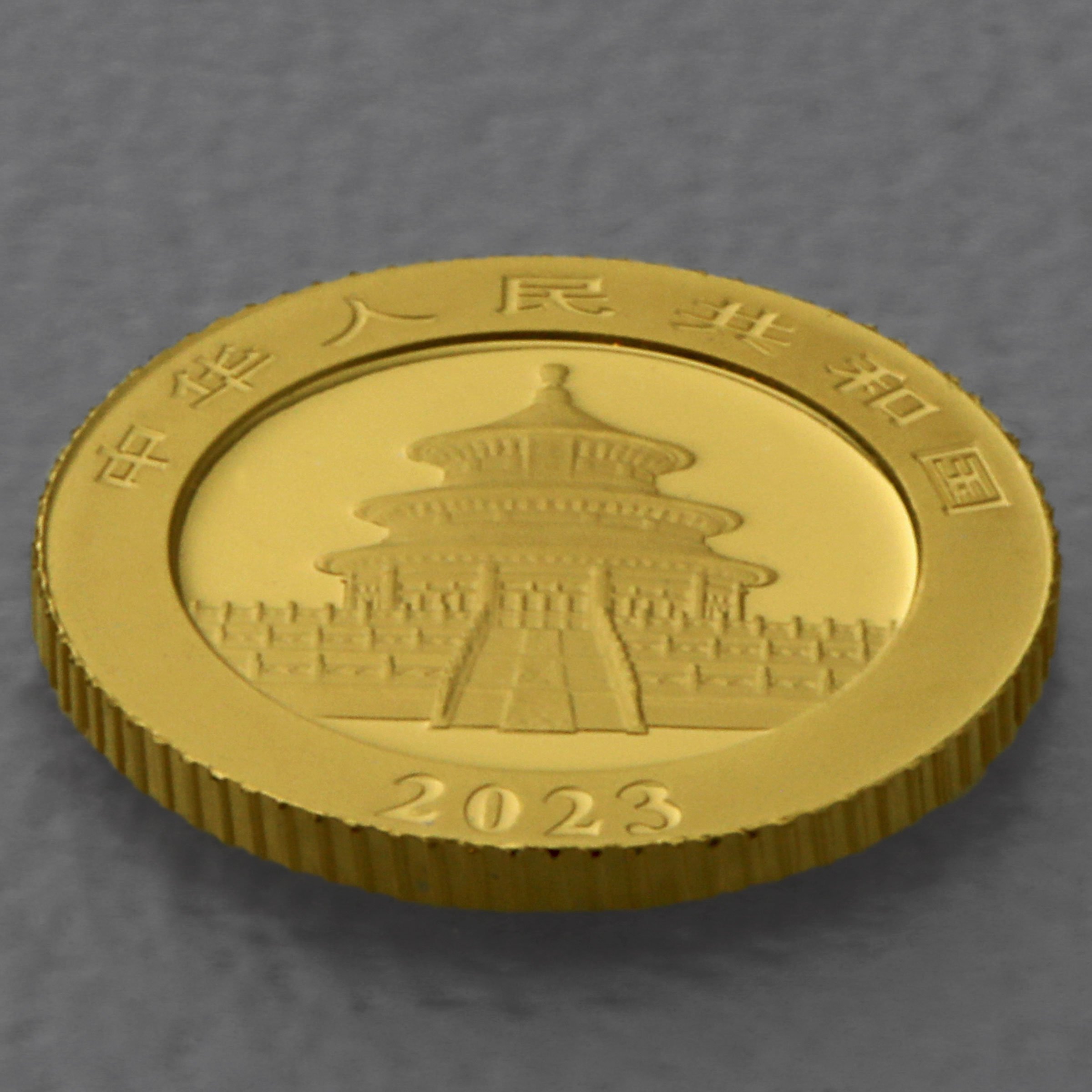 Goldmünze 1g "Panda" 2023 (China) - Detailansicht 3