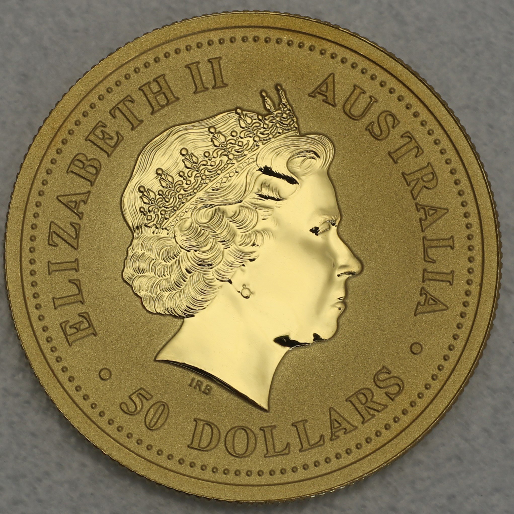 Goldmünze 1/2oz "Känguru" 1999 Australian Nugget (Australien) - Detailansicht 1