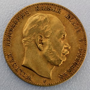 Goldmünze 10 Mark "Wilhelm I." (Preußen) - Hauptansicht