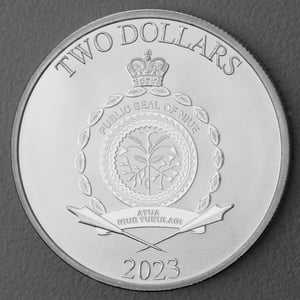 Silbermünze 1oz "Mickey & Minnie" 2023 Disney – Valentines (Niue) - Miniaturansicht 2