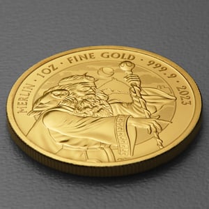 Goldmünze 1oz "Merlin" 2023 Myths and Legends (Großbritannien) - Miniaturansicht 3