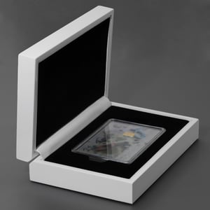 Luxus-Geschenkbox "Hochglanz weiß" (14,8x10,2cm) - Miniaturansicht 8