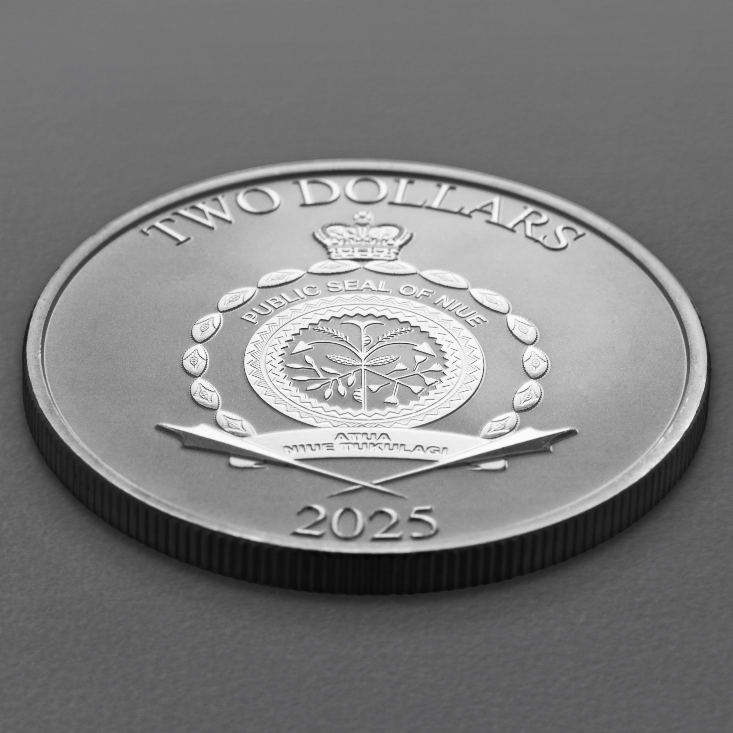 Silbermünze 1oz "Captain America vs. Thanos" 2025 Marvel (Niue) - Detailansicht 3