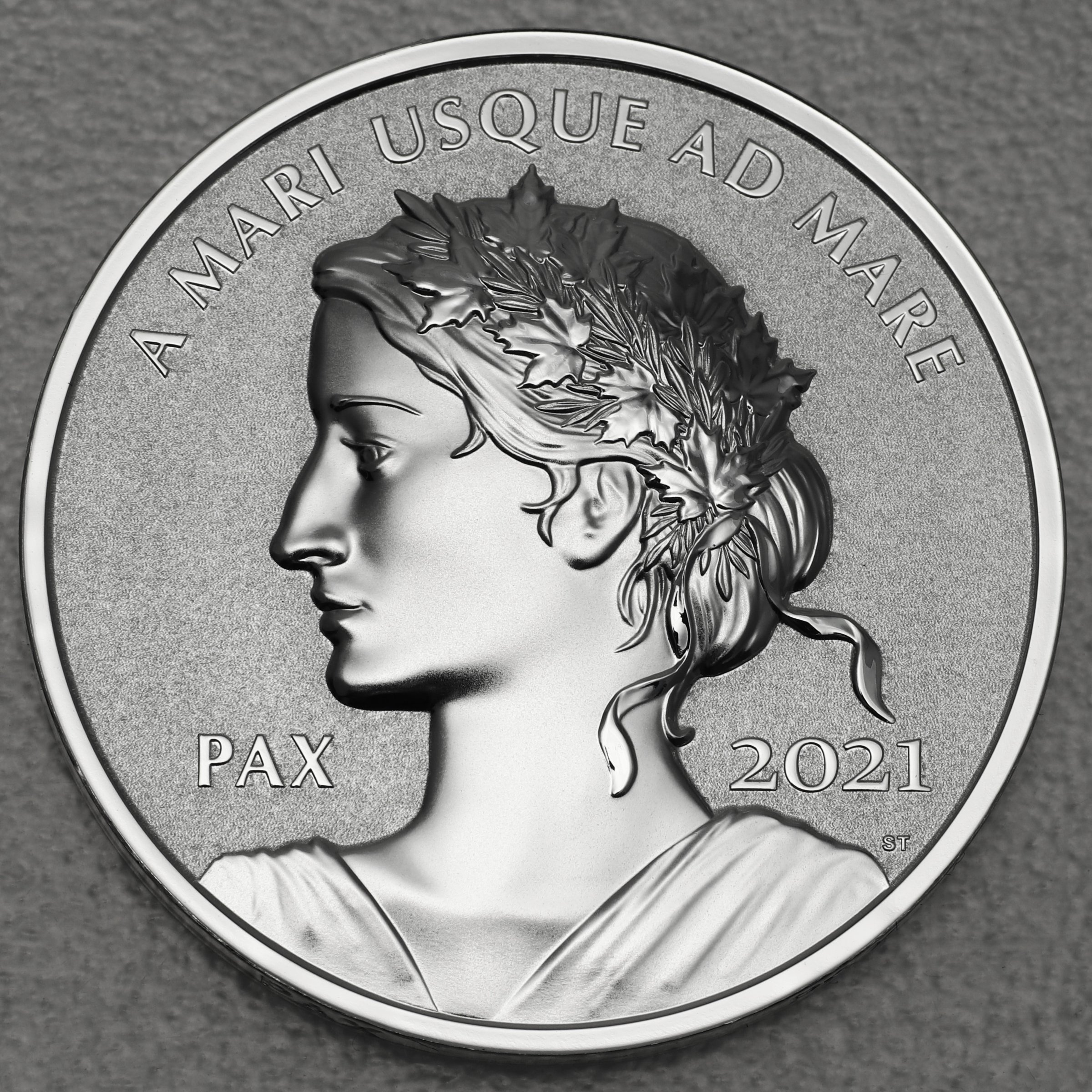 Silbermünze 1 Dollar "Peace Dollar" 2021 (UHR) (Kanada) - Hauptansicht