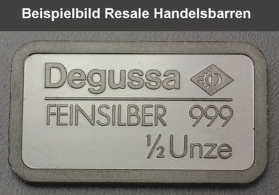 Silberbarren 1/2oz (Resale) - Miniaturansicht 3