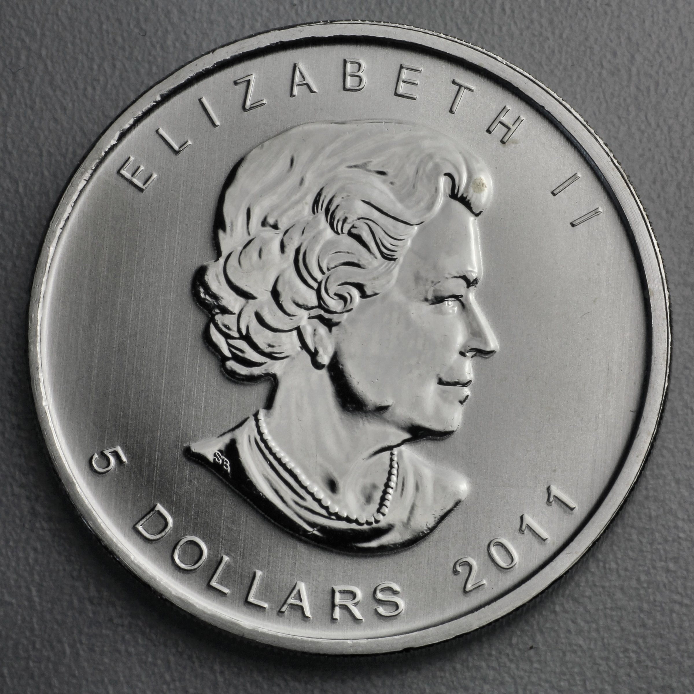 Silbermünze 1oz "Grizzly" 2011 Wildlife Canada (Kanada) - Detailansicht 1