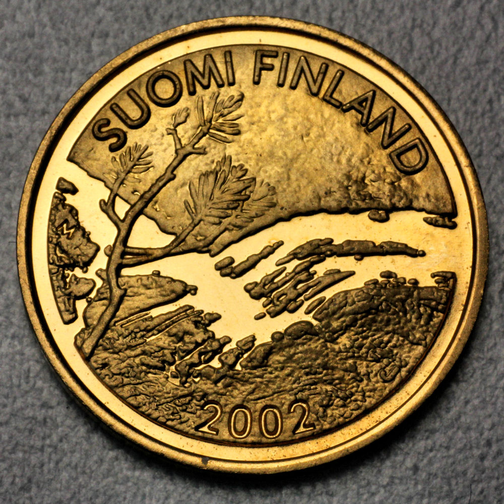 Goldmünze 100 Euro 2002 (Finnland) - Detailansicht 1