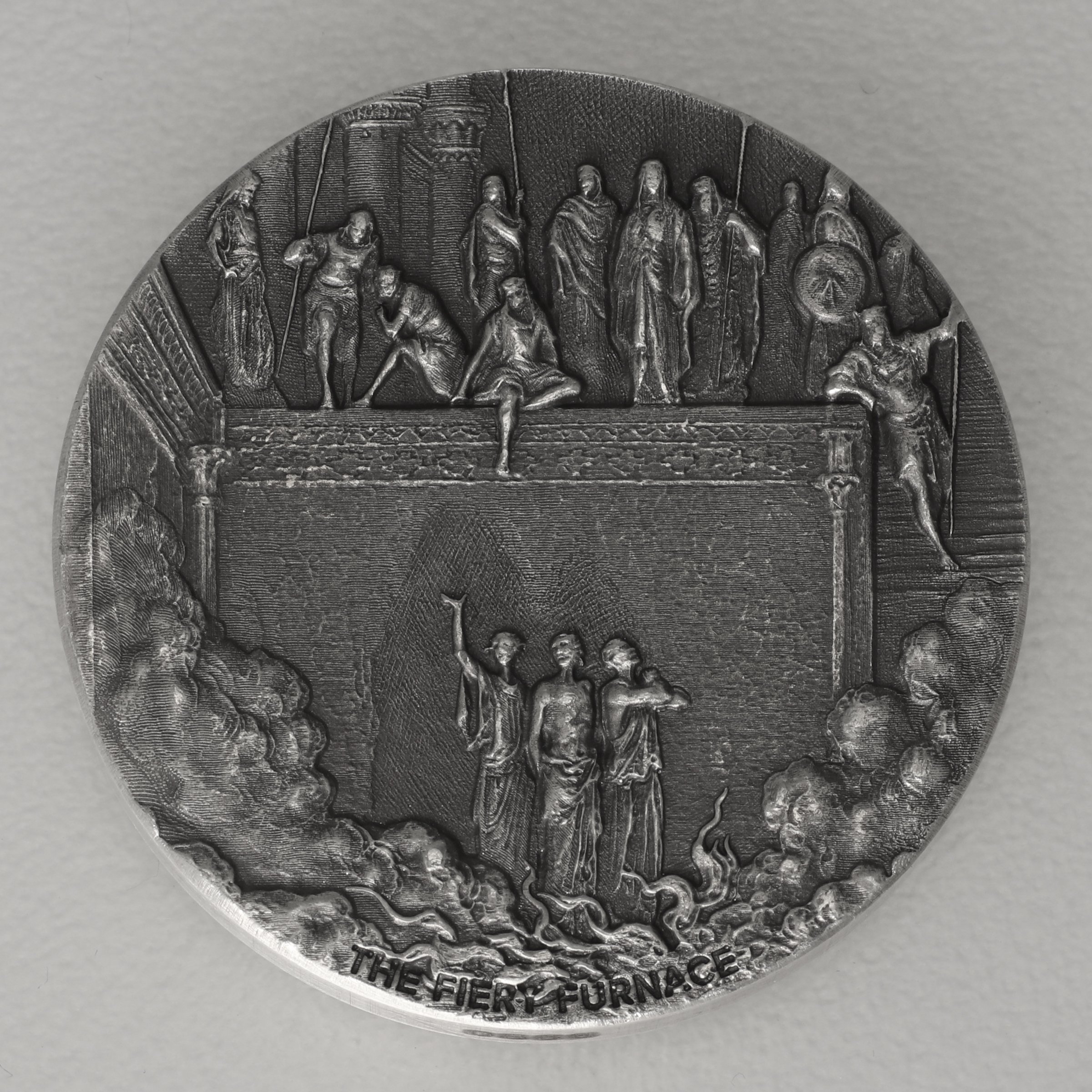 Silbermünze 2oz "The Fiery Furnace" 2020 (AF) Biblical (Niue) - Hauptansicht