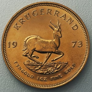 Goldmünze 1oz "Krügerrand" 1973 (Südafrika) - Hauptansicht