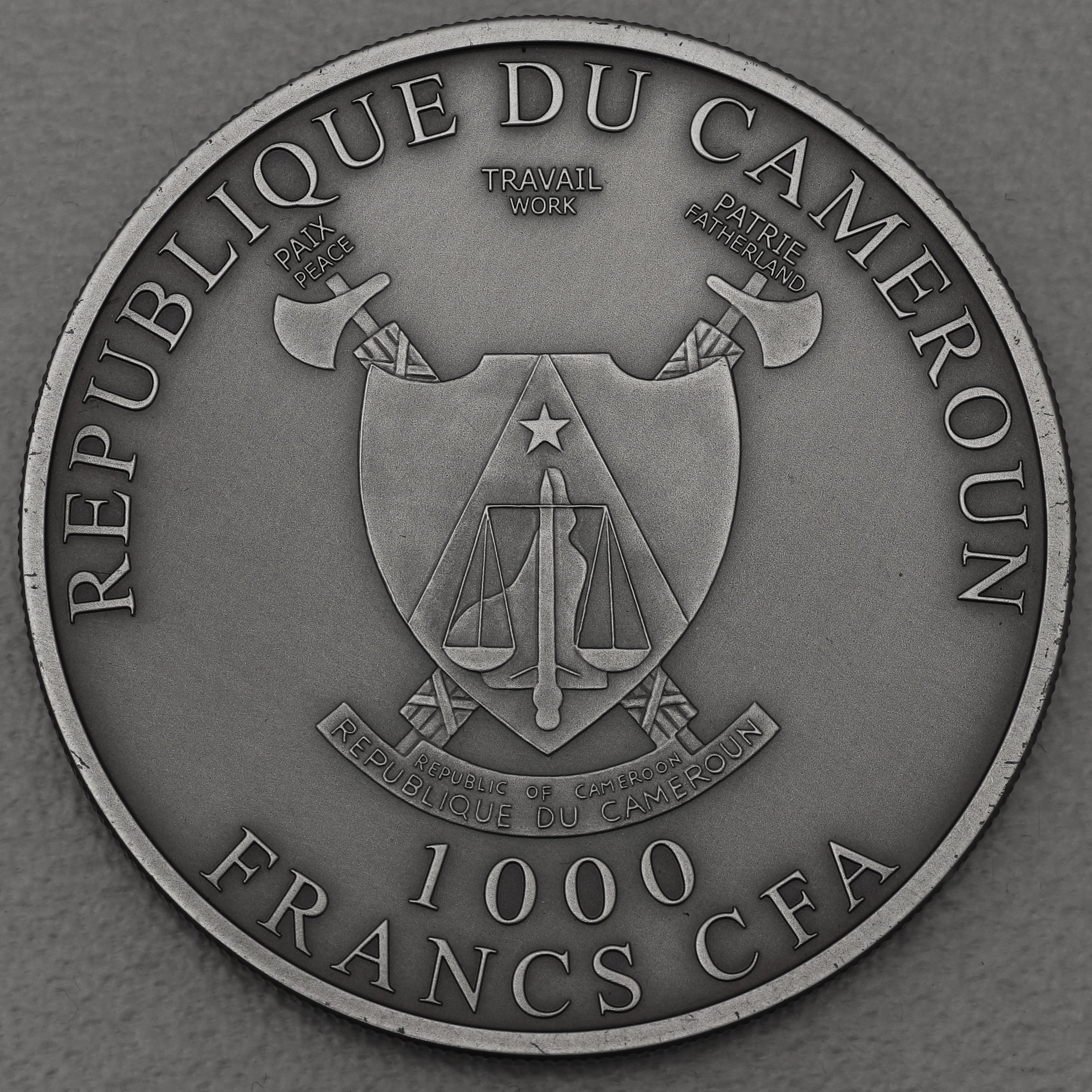 Silbermünze 1oz "Baby Cross River Gorilla" 2013 AF (Kamerun) - Detailansicht 1