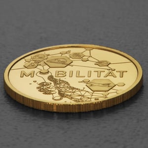Goldmünze 50 Euro "Mobilität" 2024 Deutsches Handwerk (Deutschland) - Miniaturansicht 3