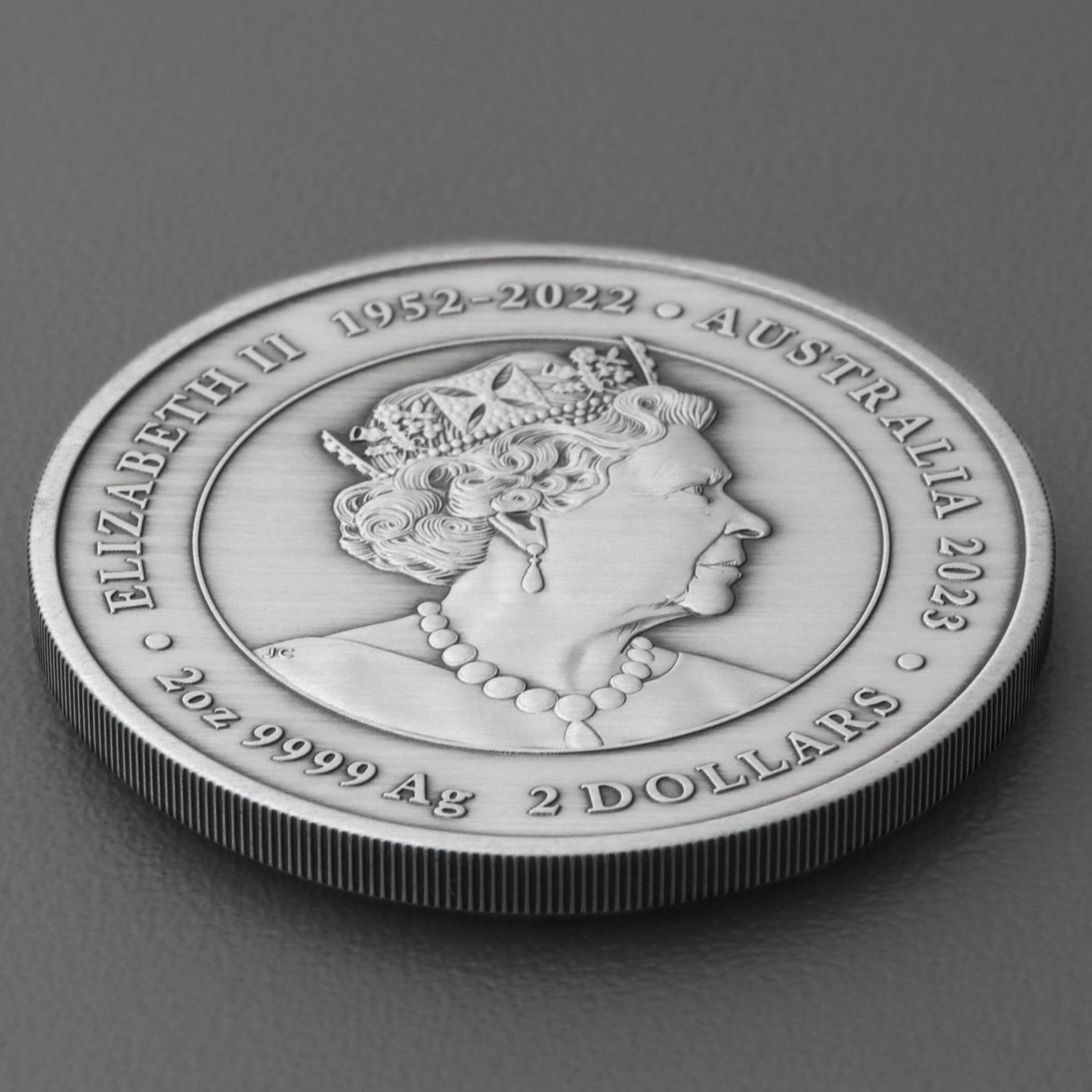 Silbermünze 2oz "Ningaloo Eclipse" 2023 (AF/koloriert) (Australien) - Detailansicht 3