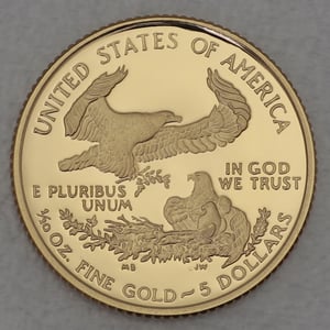 Goldmünzen "American Eagle" 2008 (PP) Set – 4-teilig (USA) - Miniaturansicht 6