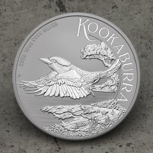 Silbermünze 10oz "Kookaburra" 2026 19% (Australien) - Miniaturansicht 5