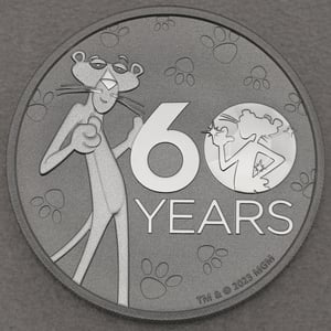 Silbermünze 1oz "Pink Panther" 2024 60th Anniversary (Tuvalu) - Hauptansicht