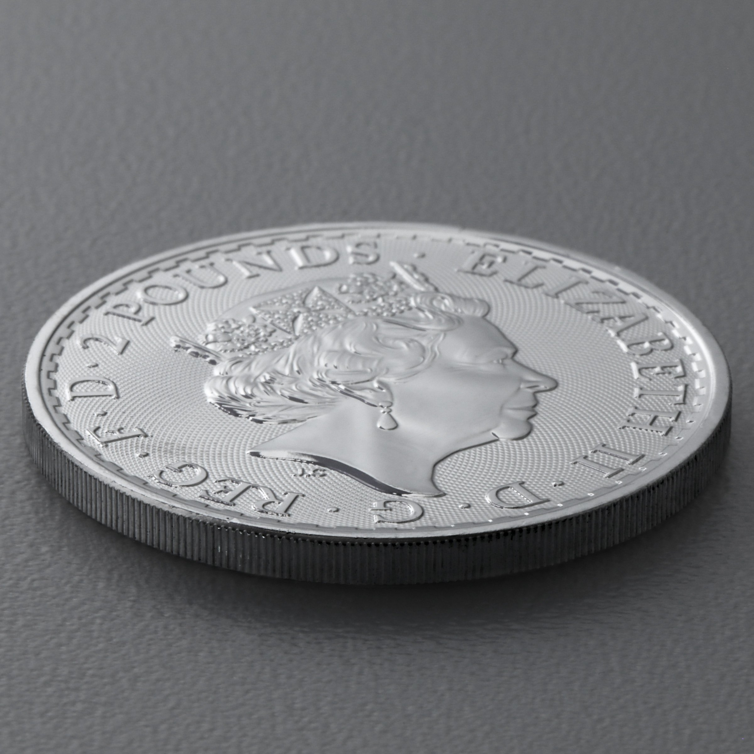 Silbermünze 1oz "Britannia" 2022 Elizabeth II. 19% (Großbritannien) - Detailansicht 3