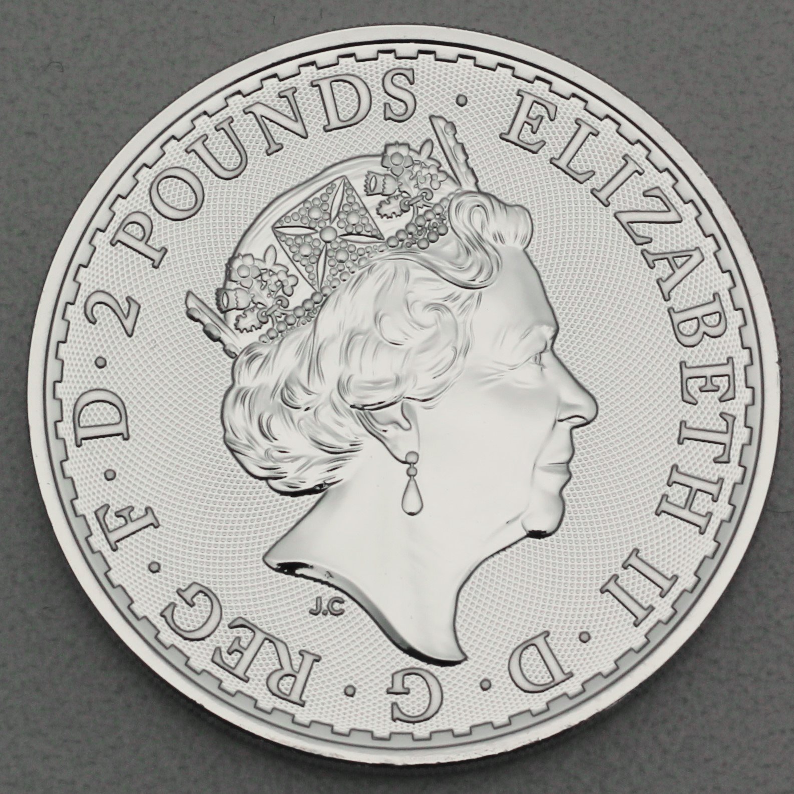 Silbermünze 1oz "Britannia" 2019 (Großbritannien) - Detailansicht 1
