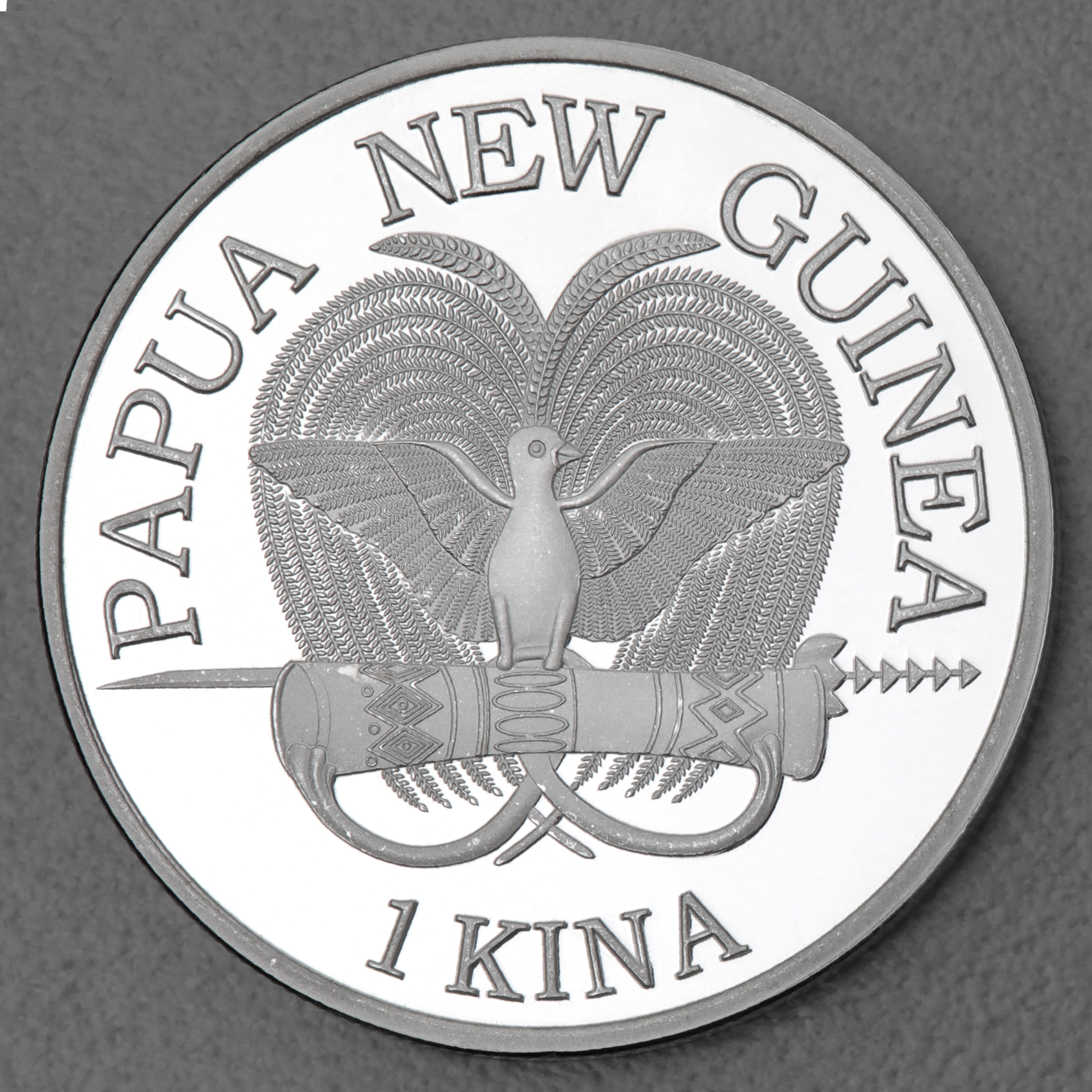 Silbermünze 1oz "Bird of Paradise" 2023 diff. (Papua-Neuguinea) - Detailansicht 1