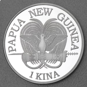 Silbermünze 1oz "Bird of Paradise" 2023 diff. (Papua-Neuguinea) - Miniaturansicht 2