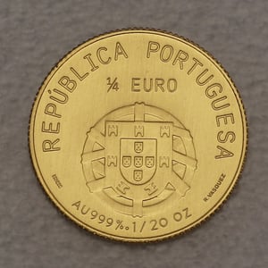 Goldmünze 0,25 Euro "Carlos Seixas" 2012 (Portugal) - Miniaturansicht 2