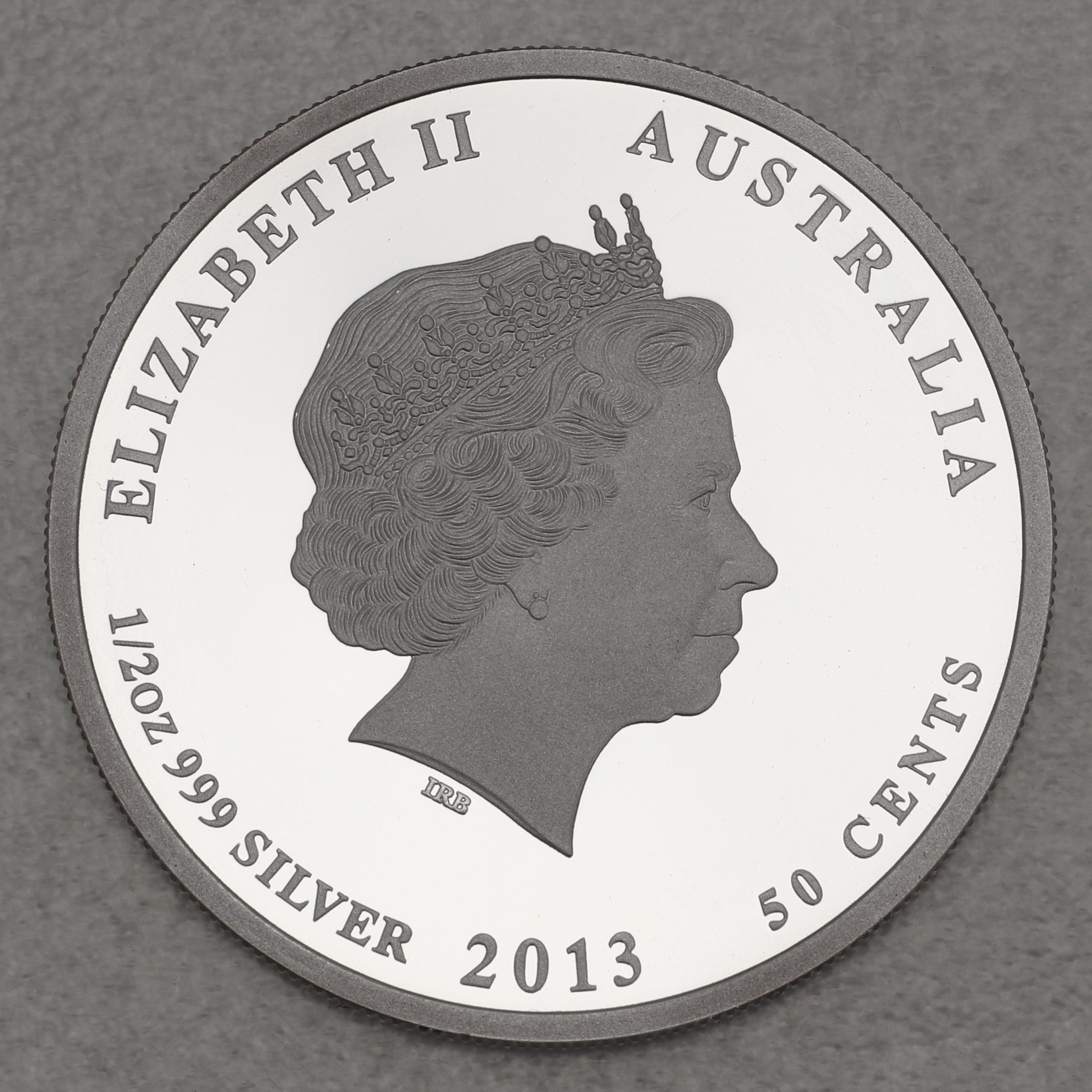 Silbermünze 1/2oz "Regent Bowerbird 2013" (PP) Birds of Australia - Detailansicht 1