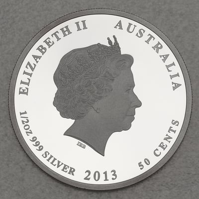 Silbermünze 1/2oz "Regent Bowerbird 2013" (PP) Birds of Australia - Miniaturansicht 2