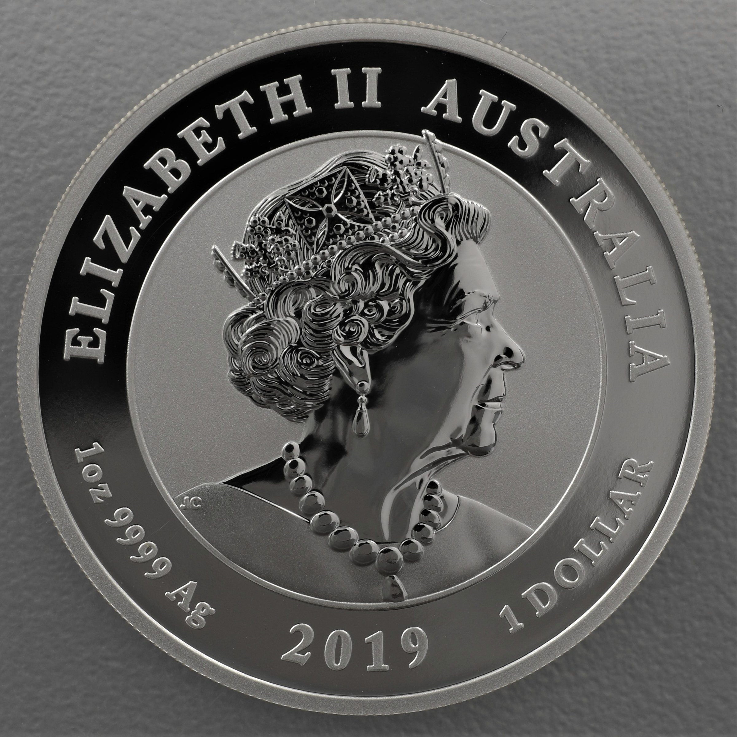 Silbermünze 1oz "Moon Landing 1969-2019" 2019 50. Jahrestag der Mondlandung (Australien) - Detailansicht 1