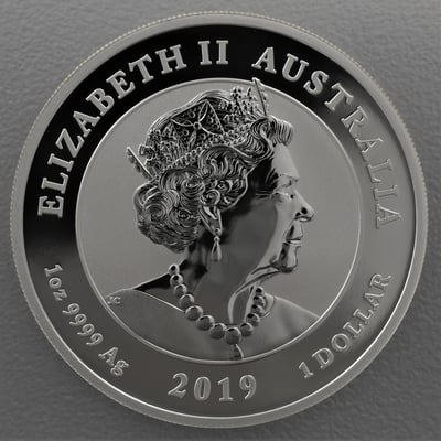 Silbermünze 1oz "Moon Landing 1969-2019" 2019 50. Jahrestag der Mondlandung (Australien) - Miniaturansicht 2