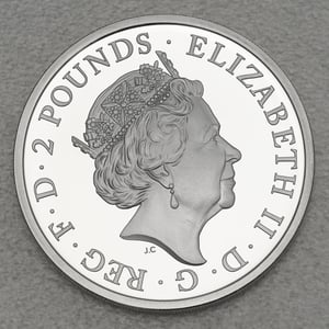 Silbermünze 1oz "Britannia" 2021 (PP) (Großbritannien) - Miniaturansicht 2