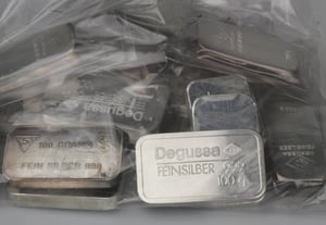 JUNK-Silberbarren 15x 100g Ag (Junk-Bag) - Miniaturansicht 2