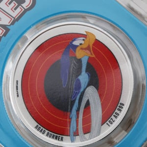 Silbermünze 1oz "Road Runner" 2023 (koloriert) Looney Tunes (Samoa) - Miniaturansicht 5