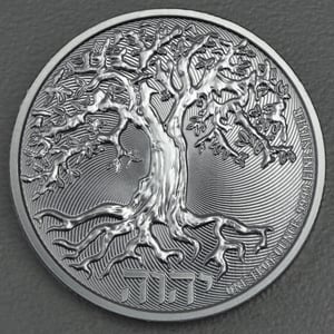 Silbermünze 1oz "TREE OF LIFE" 2022 Truth (Niue) - Hauptansicht