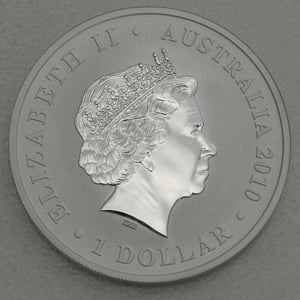 Silbermünze 1oz "Panda & Koala" 2010 (koloriert) Shanghai World Expo 2010 (Australien) - Miniaturansicht 2